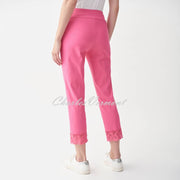 Joseph Ribkoff Lace Ankle Trouser – Style 221286 (Raspberry Sorbet)