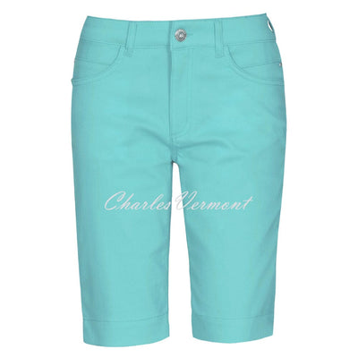 Dolcezza Bermuda Short - Style 22204 (Turquoise)