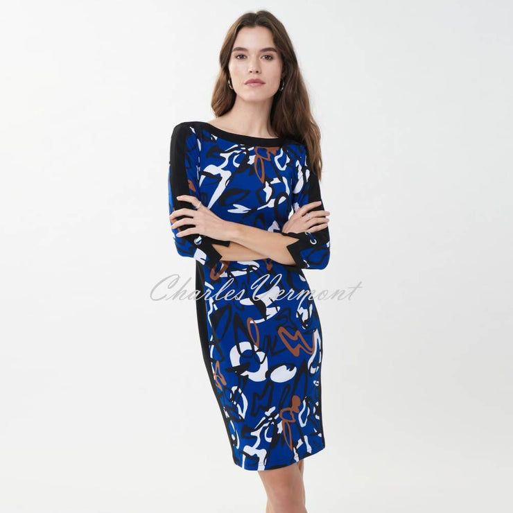 Joseph Ribkoff Abstract Print Dress - Style 223231