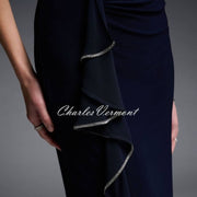 Joseph Ribkoff Dress - Style 223735 (Midnight Blue)