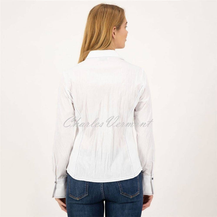 Just White Blouse - Style J2247