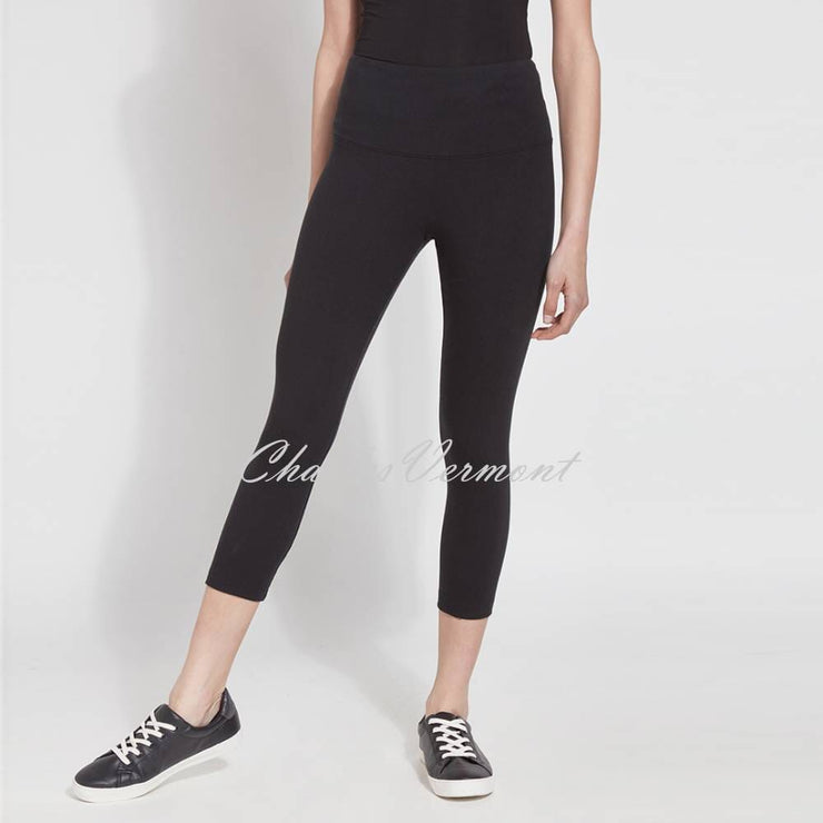 Lysse Cropped Cotton Legging – Style 2281 (Black)
