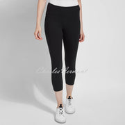 Lysse Cropped Cotton Legging – Style 2281 (Black)