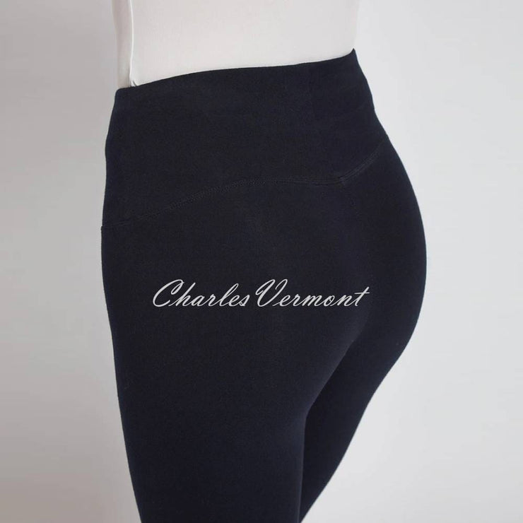 Lysse Cropped Cotton Legging – Style 2281 (Midnight Blue)