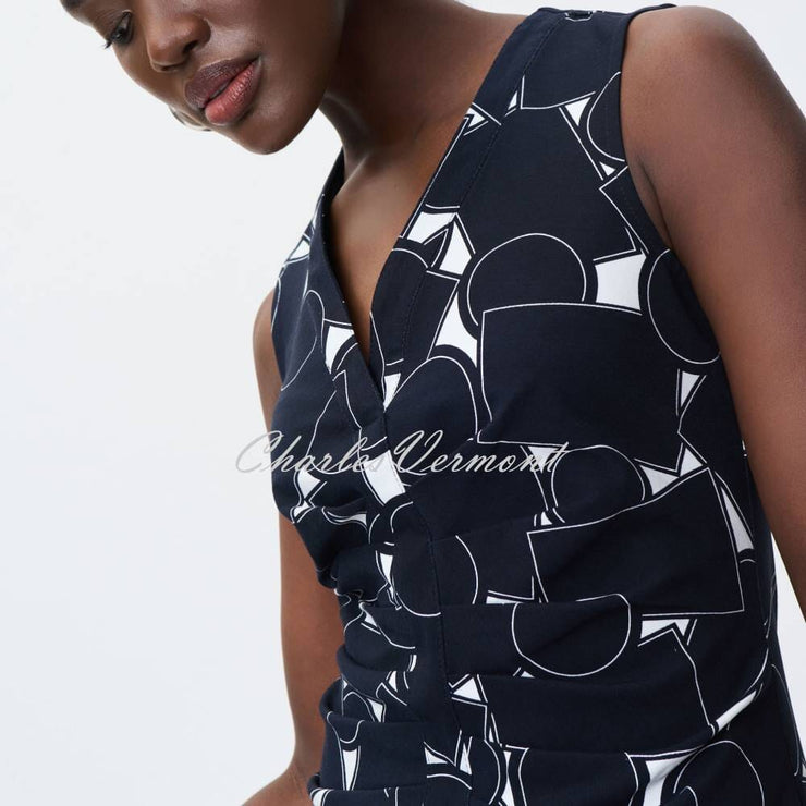 Joseph Ribkoff Geometric Print Dress - Style 231013