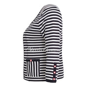 Dolcezza Striped Jacket - Style 23106