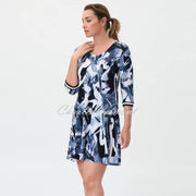 Joseph Ribkoff A-line Printed Dress - Style 231112