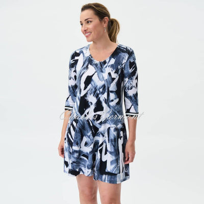 Joseph Ribkoff A-line Printed Dress - Style 231112