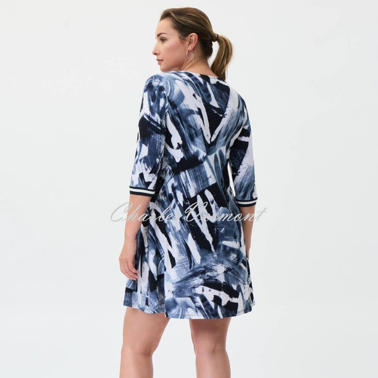 Joseph Ribkoff A-line Printed Dress - Style 231112