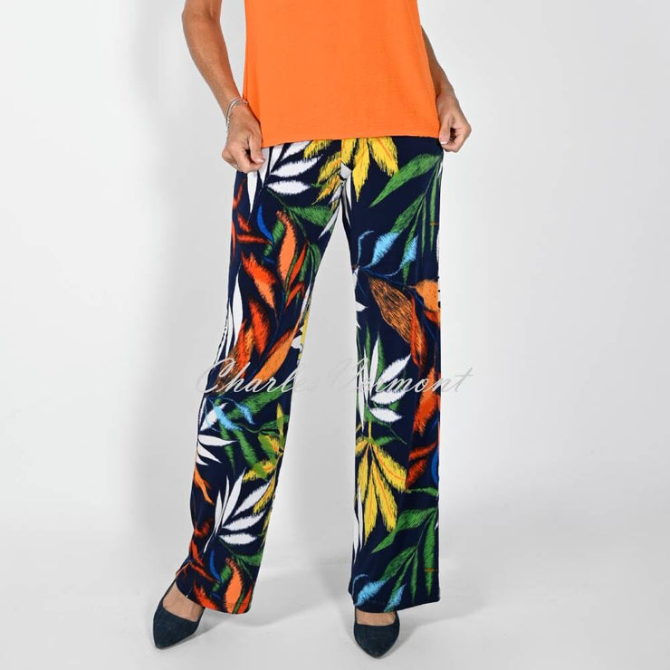 Frank Lyman Printed Palazzo Trouser - Style 231170