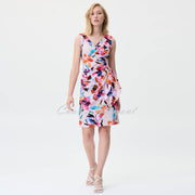 Joseph Ribkoff Abstract Floral Print Dress - Style 231172