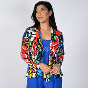 Frank Lyman Printed Cover Up Jacket - Style 231277