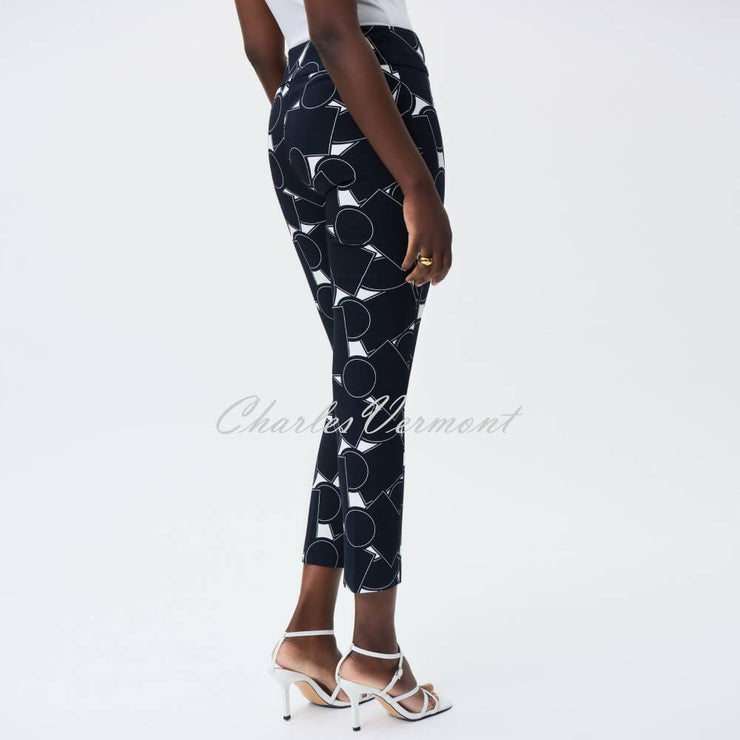 Joseph Ribkoff Geometric Print Trouser - Style 231282