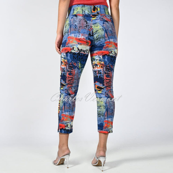 Frank Lyman Printed Cropped Trouser - Style 231301