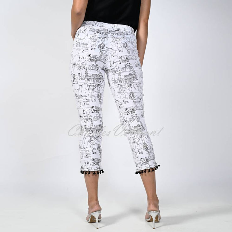 Frank Lyman 'Summer Vacation' Capri Trouser - Style 231750U