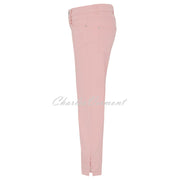 Dolcezza Cropped Jean With Ankle Detail - Style 23202 (Blush)