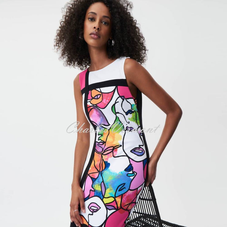 Joseph Ribkoff Face Print Dress - Style 232223