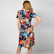 Frank Lyman Tropical Print Dress - Style 236311