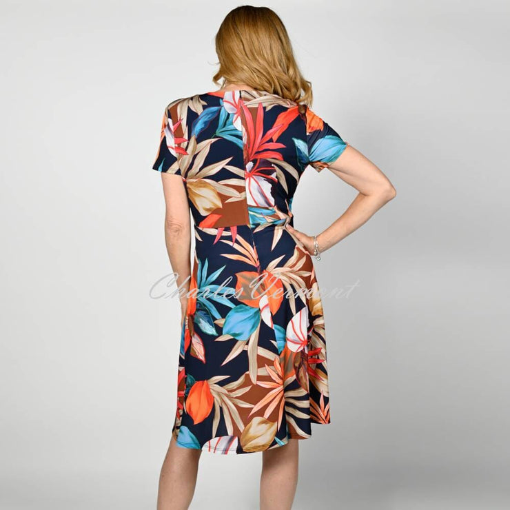 Frank Lyman Tropical Print Dress - Style 236311