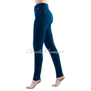 Marble Full Length Skinny Jean – Style 2402-170 (Marine Blue)