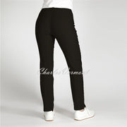 Robell Marie Trouser 51412-54025-90 – Fleece Lined (Black) – SHORTER LENGTH 29"