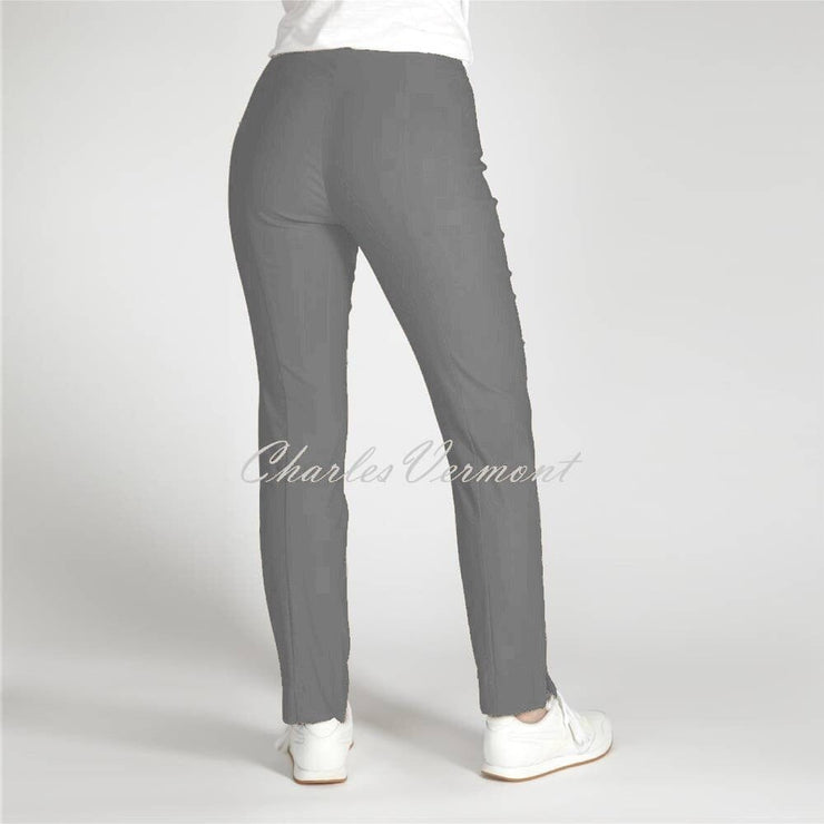 Robell Marie Full Length Trouser 51412-54025-96 - Fleece Lined (Graphite)