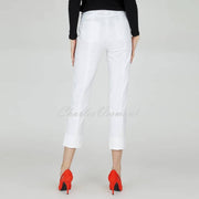 Robell Bella 09 - 7/8 Cropped Trouser 51568-5499-10 (White)