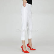 Robell Bella 09 - 7/8 Cropped Trouser 51568-5499-10 (White)