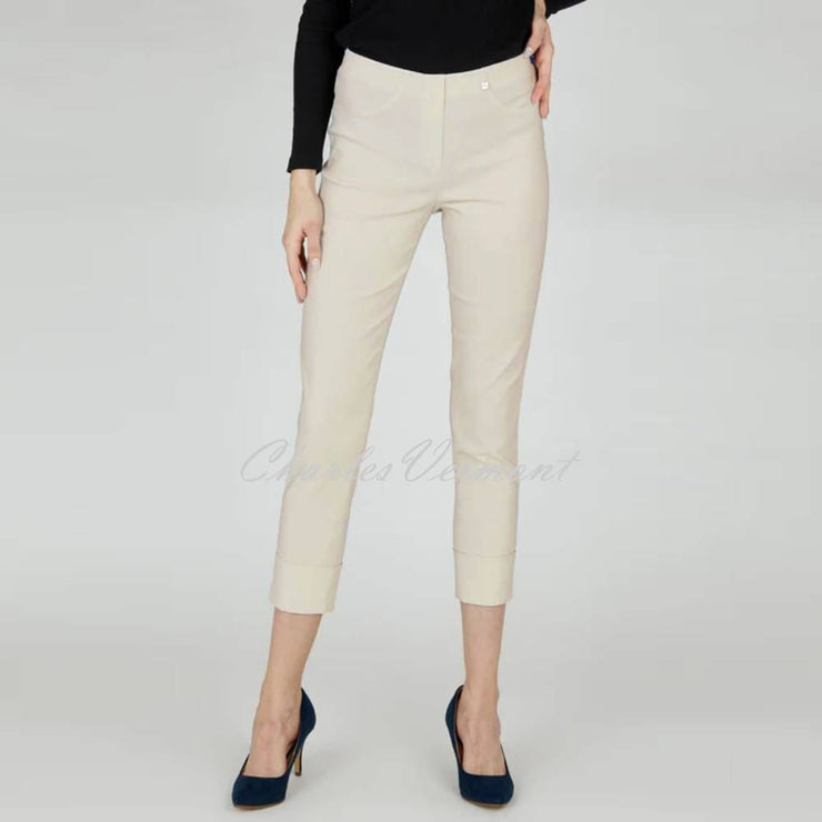 Robell Bella 09 - 7/8 Cropped Trouser 51568-5499-11 (Sand)