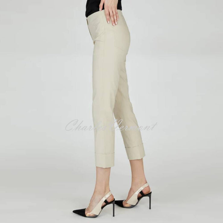 Robell Bella 09 - 7/8 Cropped Trouser 51568-5499-14 (Beige)