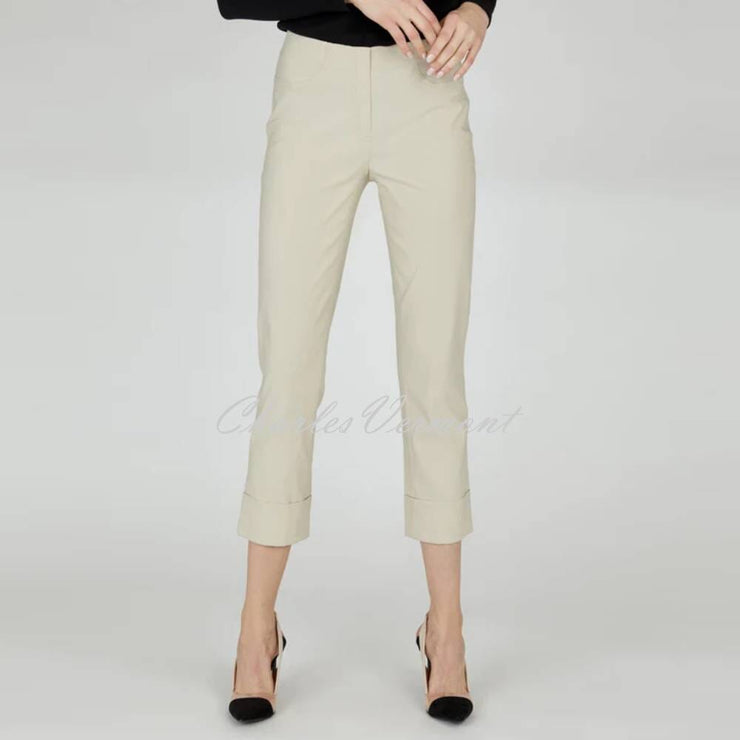 Robell Bella 09 - 7/8 Cropped Trouser 51568-5499-14 (Beige)