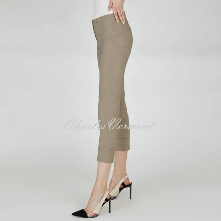 Robell Bella 09 - 7/8 Cropped Trouser 51568-5499-17 (Taupe)