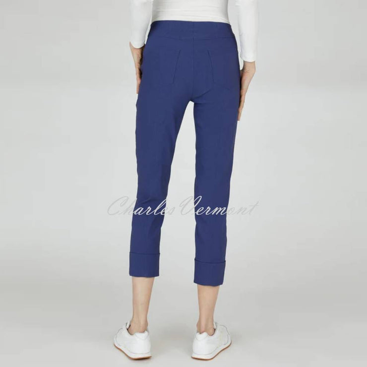 Robell Bella 09 - 7/8 Cropped Trouser 51568-5499-68 (French Navy)