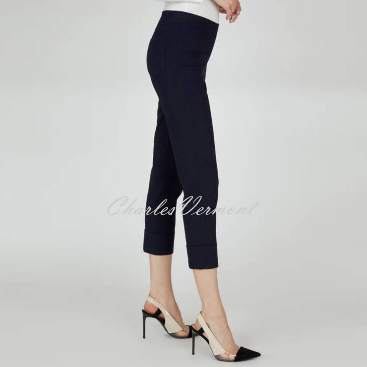 Robell Bella 09 - 7/8 Cropped Trouser 51568-5499-69 (Navy)