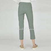 Robell Bella 09 - 7/8 Cropped Trouser 51568-5499-881 (Ivy Green)