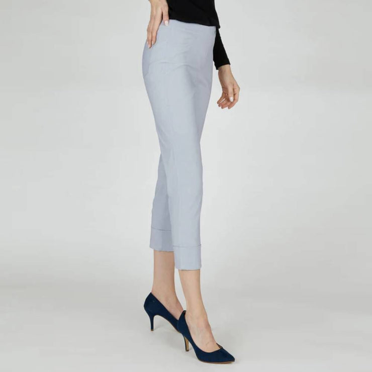 Robell Bella 09 - 7/8 Cropped Trouser 51568-5499-91 (Silver)