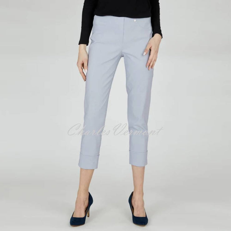 Robell Bella 09 - 7/8 Cropped Trouser 51568-5499-91 (Silver)