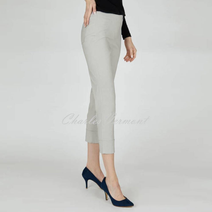 Robell Bella 09 - 7/8 Cropped Trouser 51568-5499-92 (Stone Grey)