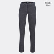 Robell Bella Full Length Trouser 52457-54363-95 (Grey Needle Cord)