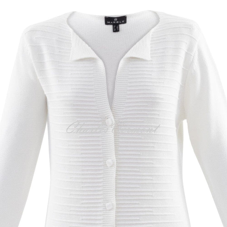 Marble Sweater – Style 6122-102 (White)