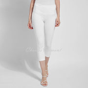 Lysse Capri Denim Legging – Style 6173 (White)