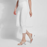 Lysse Capri Denim Legging – Style 6173 (White)