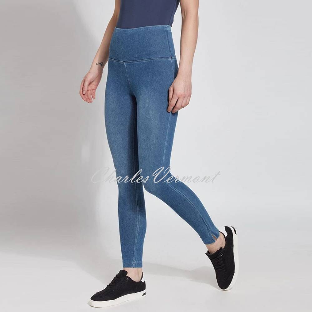 Lysse Denim Legging Style 6175 Mid Wash