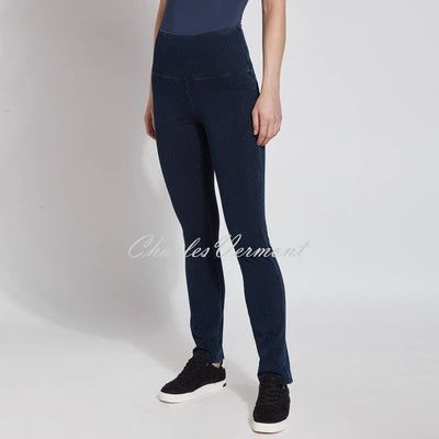 Lysse Straight Leg Denim Jean with Back Pockets – Style 6176 (Indigo)