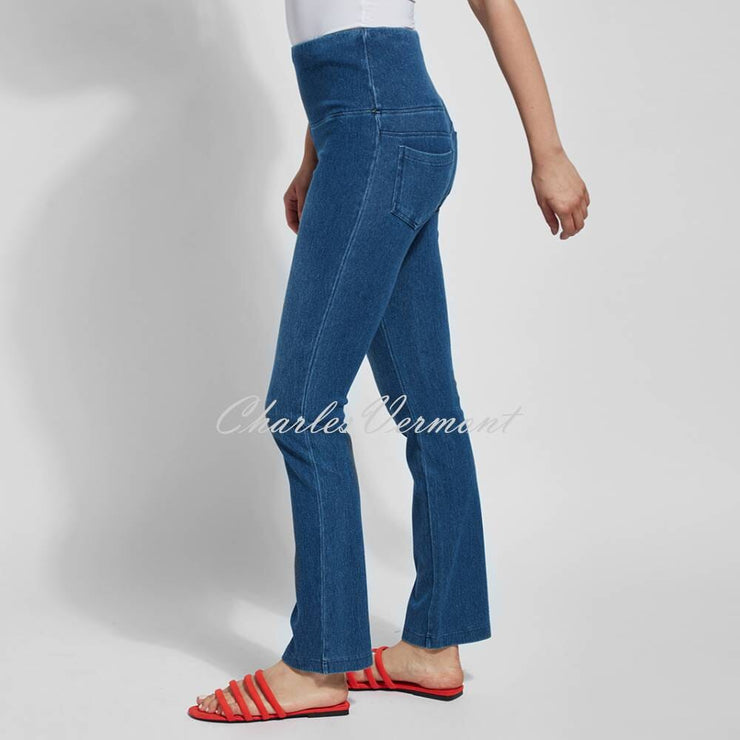 Lysse Straight Leg Denim Jean with Back Pockets – Style 6176 (Mid