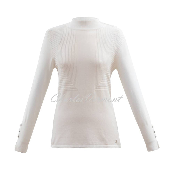 Marble Sweater - Style 6315-104 (Ivory)