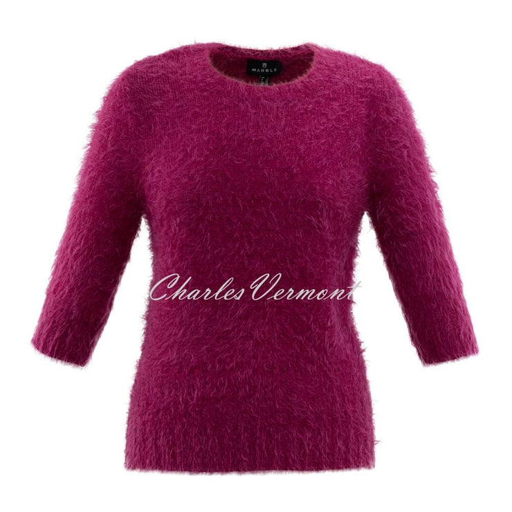 Marble Sweater - Style 6330-181 (Raspberry)