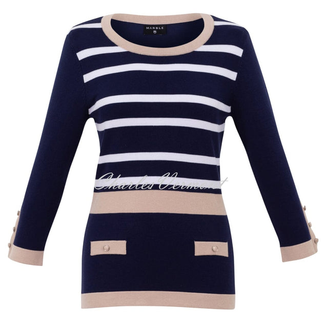 Marble Sweater - Style 6501-196 (Champagne) | Charles Vermont – Charles ...