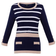 Marble Sweater - Style 6501-196 (Champagne)