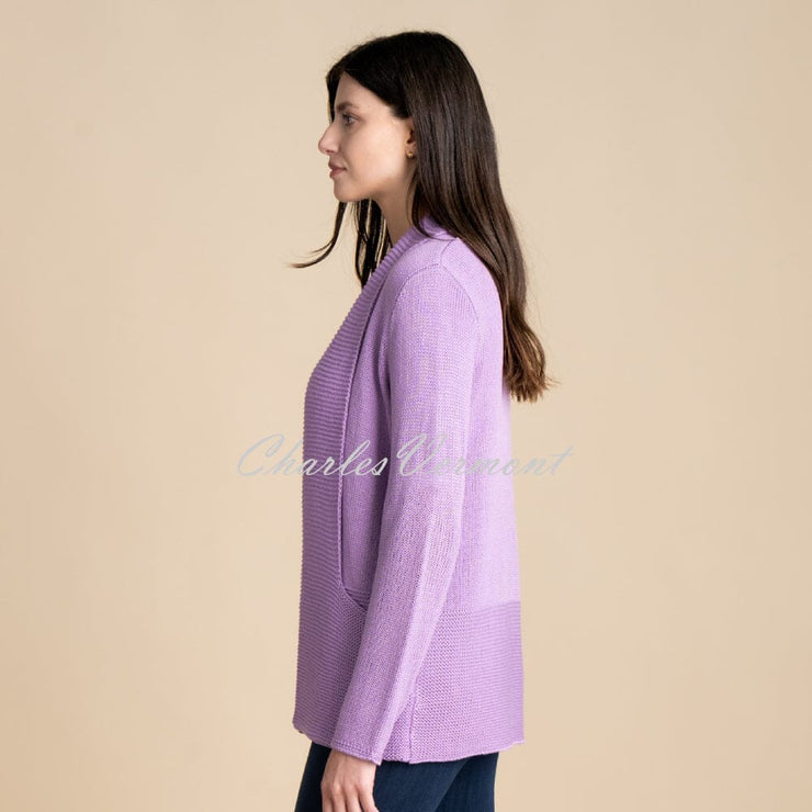 Marble Cardigan - Style 6512-197 (Lavender)